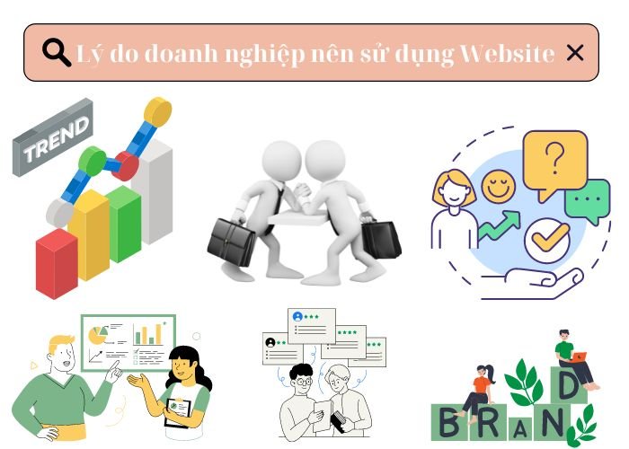 Lý do doanh nghiệp nên sử dụng website